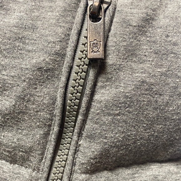 Massimo Dutti Gray Reversible, Puffer Vest Down Filled Ladies M - Picture 13 of 15